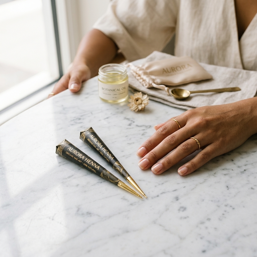 Premium Nail Henna Cone